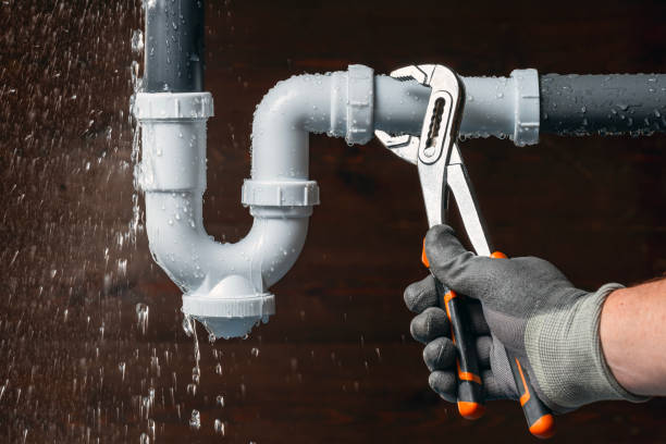 Professional Plumbing technician working in Fate, TX